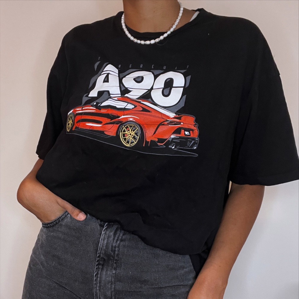 A90 Graphic Oversized Tee
